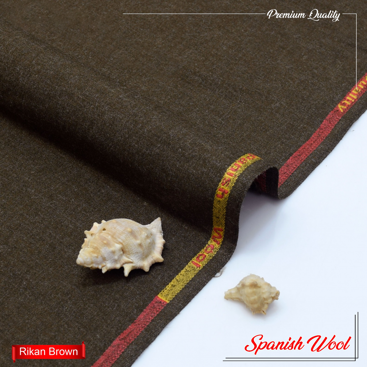 Luxurious Spanish wool- Wrinkle Resistance